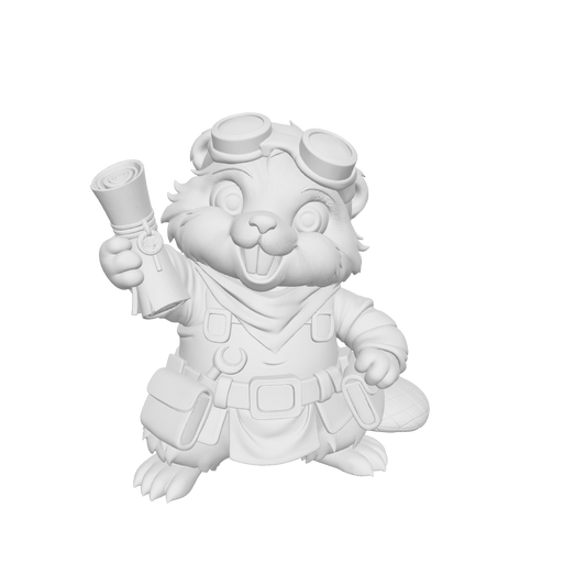 Artificer Beaver — 3D Printable STL & 3MF