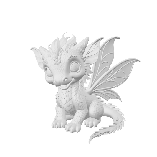 Fairy Dragon — 3D Printable STL & 3MF