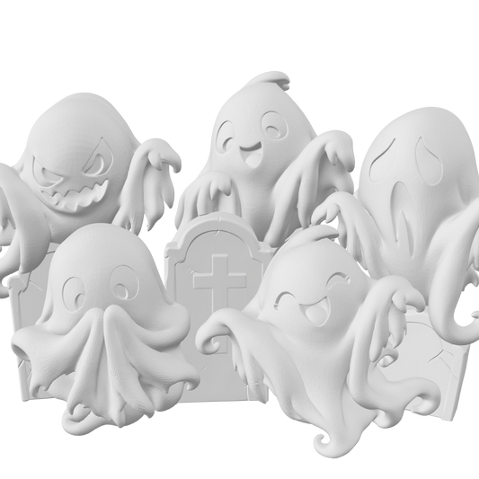 Ghost Group — 3D Printable STL & 3MF