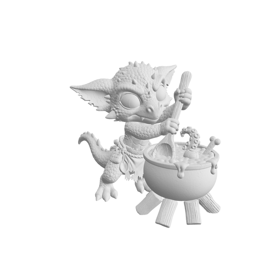 Kobold Cook — 3D Printable STL & 3MF