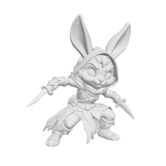 Rogue Rabbit — 3D Printable STL & 3MF