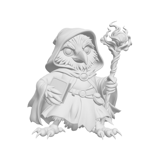 Warlock Raven — 3D Printable STL & 3MF